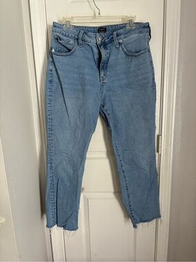 J. Crew Curvy Essential Straight Light Wash Jeans